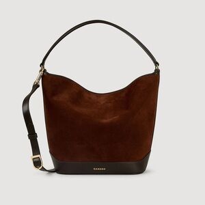 SANDRO Mahogany Purse and Dust bag NEW **Added Pics**